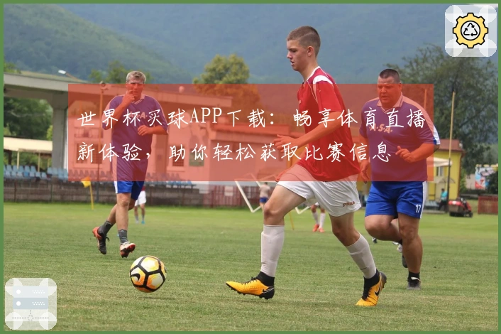 世界杯买球APP下载：畅享体育直播新体验，助你轻松获取比赛信息