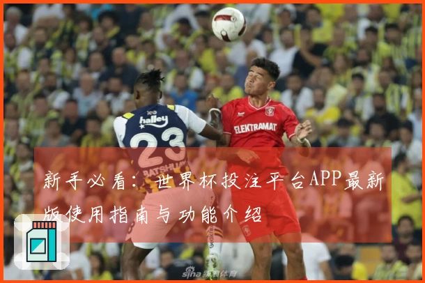 新手必看：世界杯投注平台APP最新版使用指南与功能介绍