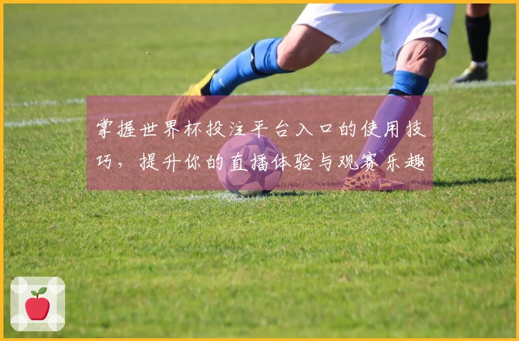 掌握世界杯投注平台入口的使用技巧，提升你的直播体验与观赛乐趣
