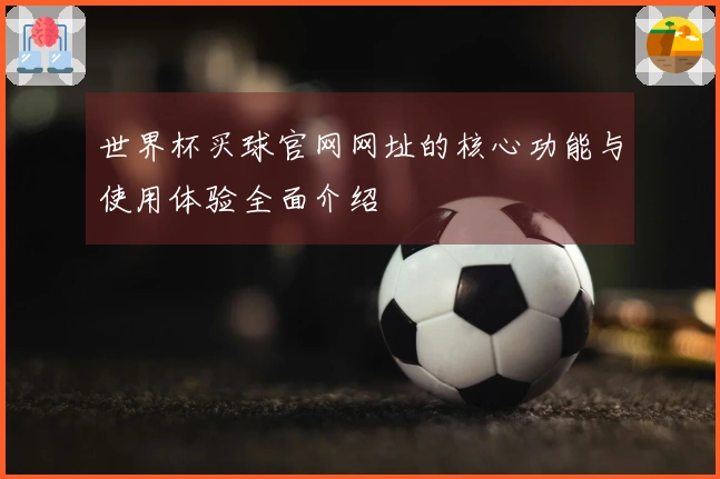 世界杯买球官网网址的核心功能与使用体验全面介绍